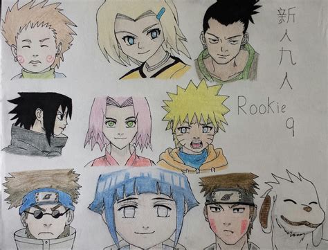 Naruto Rookie Nine Montage By Anime With Jackson On Deviantart