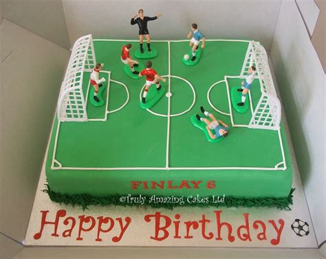 Are you feeling skeptical about your cake carving skills because you've never tried it before and you don't have time for a redo if it goes horribly wrong? football cake ideas - Google Search | Football birthday cake, Football pitch cake, Football pitch