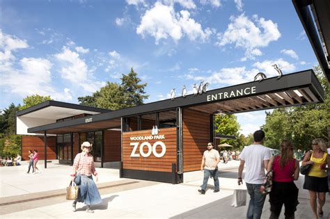 Woodland Park Zoo West Entry In Seattle Washington By Weinstein