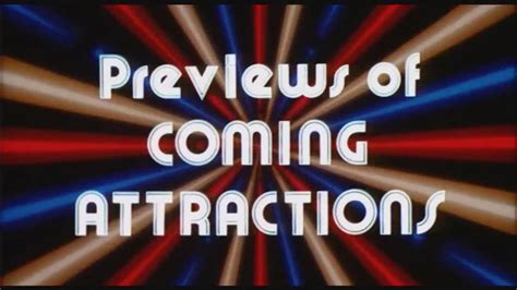 Previews of Coming Attractions - YouTube