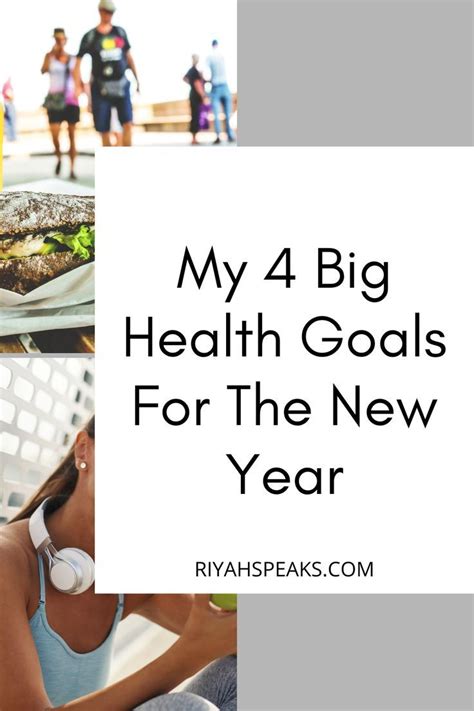 Health Resolutions Year Resolutions Health Goals Healthy Living