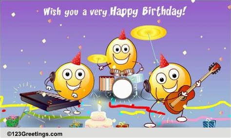 Choose one of our designs or upload your own. Send A Singing Birthday Card the Happy song Free songs Ecards Greeting Cards 123 | BirthdayBuzz