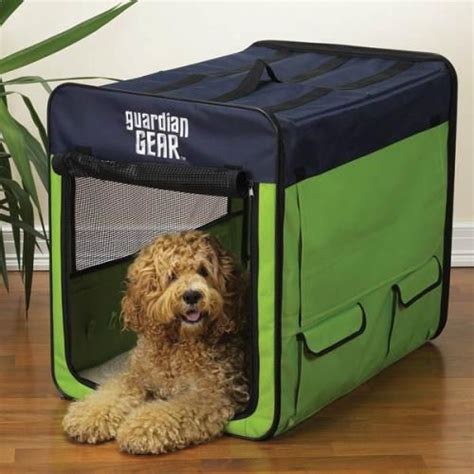 Guardian Gear Collapsible Crate Soft Sided Dog Crate Turqoise