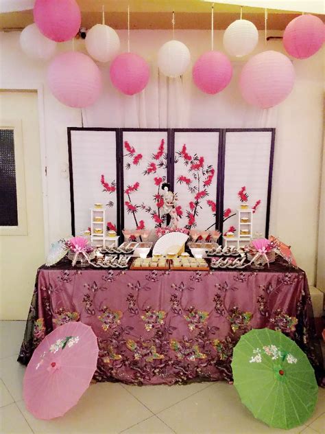 Sakura Birthday Party Ideas Photo 5 Of 22 Catch My Party