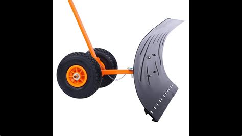 Ohuhu Adjustable Wheeled Snow Shovel · The Car Devices