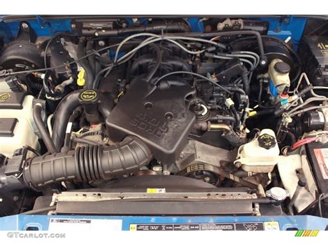 2001 Ford Ranger Xlt Supercab 4x4 40 Liter Sohc 12 Valve V6 Engine