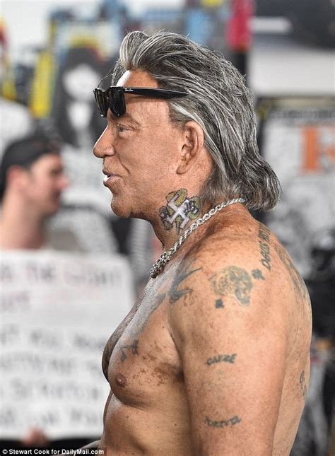 Mickey Rourke To Play White Supremacist In New Film Night Walk Daily