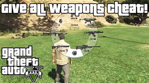 Then you have come to the right place, because we've already find them! GTA 5: Give All Weapons Cheat - XBOX 360 & PS3! - YouTube