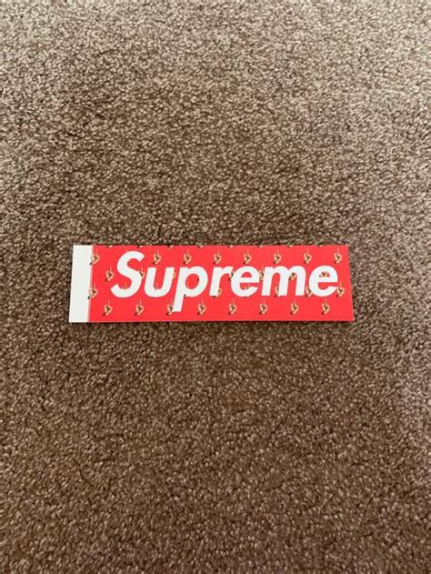 Supreme Rare Supreme Box Logo Sticker Collection Grailed