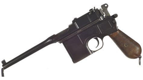 Mauser Model 1896 Broomhandle Semi Automatic Pistol Rock Island Auction