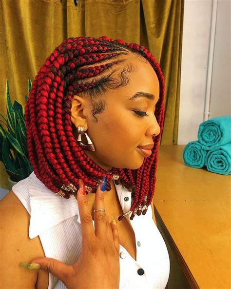 Https://tommynaija.com/hairstyle/bob Hairstyle Braids With Color