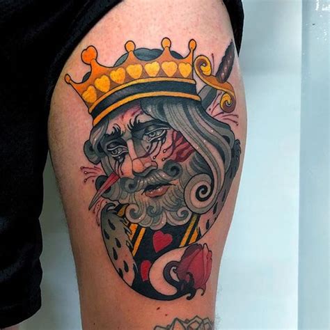 Maybe you would like to learn more about one of these? King Of Hearts Cards Tattoos: History, Meaning And Symbolism