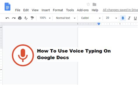 One of its best features? How To Use Voice Typing On Google Docs