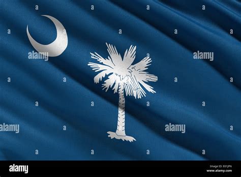 Flag Of South Carolina Stock Photo Alamy