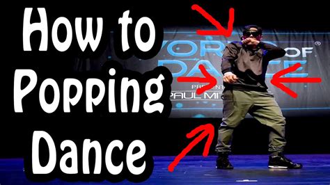 Basic Popping Combo Dance Tutorial How To Popping Dance For Beginners Youtube