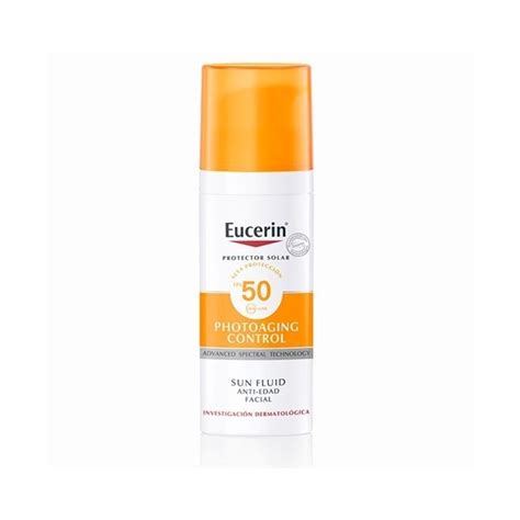 Eucerin Fotoprotector Sun Fluido Anti Edad Fps 50 50ml Eucerin Dermo