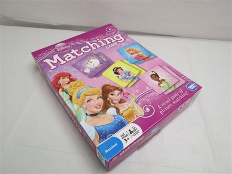 Disney Princess Matching Memory Game Preschool 810558012369 Ebay