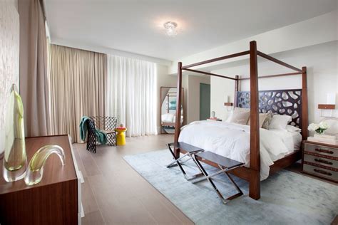 Miami Interior Design Sophisticated Getaway Contemporary Bedroom