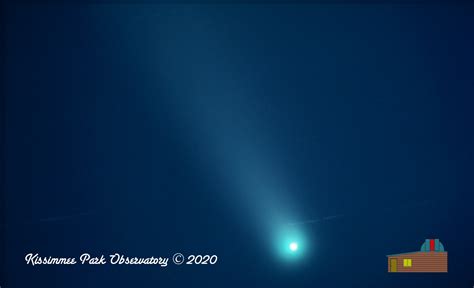 Digital Image Comet Neowise Kissimmee Park Observatory