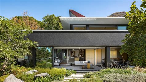 Saotas Kloof House In Cape Town Is Capped With An Inverted Pyramid Roof