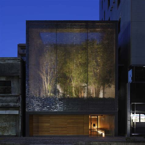 Optical Glass House By Hiroshi Nakamura And Nap In Hiroshima Japan