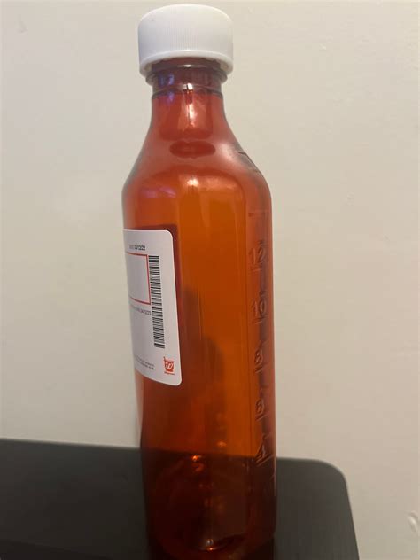 16 Oz Walgreens Wockhardt Codeine Lean Bottle