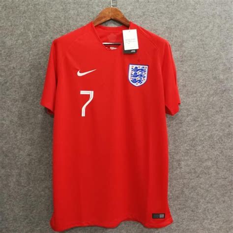 Built for the everyday supporter and features a looser fit and standard fabric technology. 2018 Men England Jersey Away #7 Sterling Jersey World Cup ...