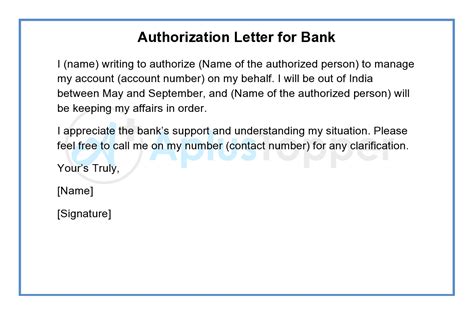 Writing a letter to authorize someone to act on your behalf is important. Authorization Letter | Letter of Authorization Format ...