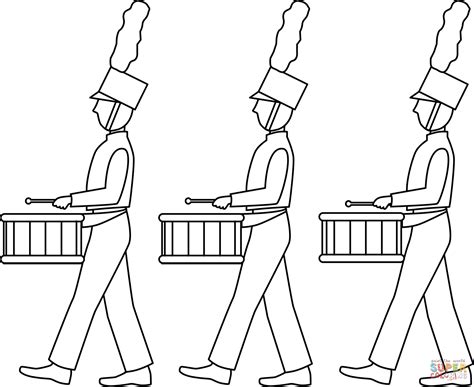 Marching Band Coloring Page Free Printable Coloring Pages