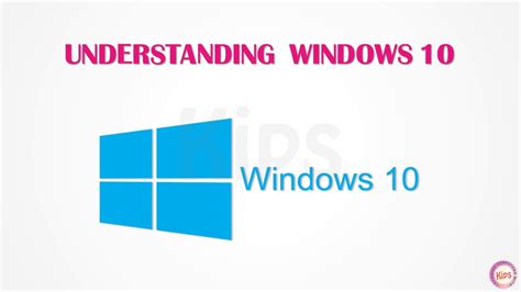 Class 5 Understanding Windows 10 Youtube