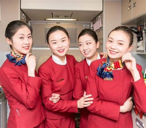 Air China Happy Friendly Ladies Asianflightattendant Asianbeauty