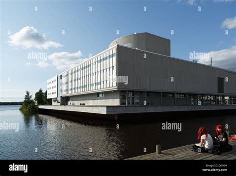 The Theater Building Of Oulu In Northern Finland Was Designed By The