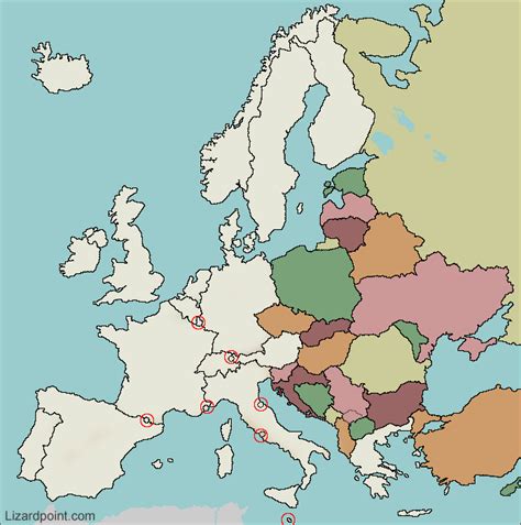 Countries In East Europemapquiz By Johnsmithysmith