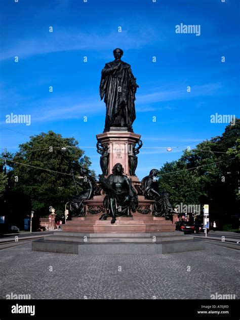 King Maximilian Ii Statue Munich Germany Stock Photo Alamy