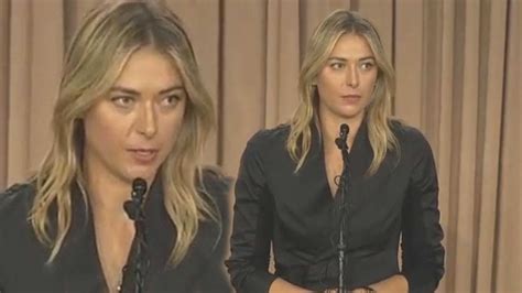 maria sharapova hits out at media coverage of failed drugs test scandal mirror online
