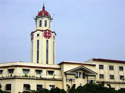 The Clock Tower Of The Manila City Hall In Philippines Image Free