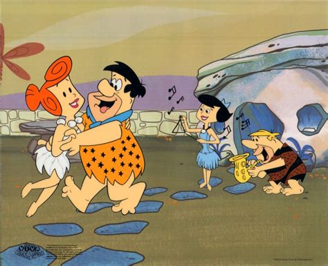 The Flintstones Animation Sericel Cel The Flintstones Photo