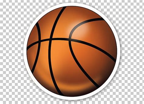 Iphone Emoji Basketball Sticker Png Clipart Apple Color Emoji Ball