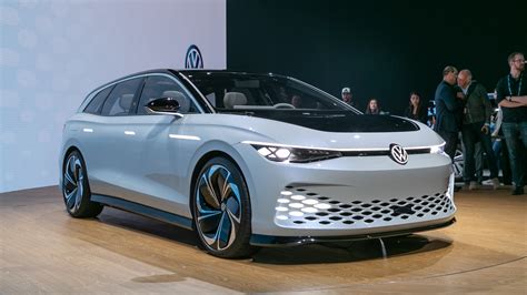 The Vw Id Space Vizzion Electric Wagon Its Going To Be Real Soon