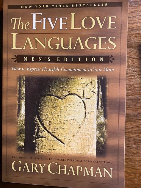 Five Love Languages Mens Edition 1992 Gary Chapman Etsy Five Love