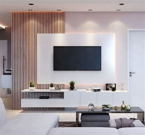 10 Ideas On How To Decorate A Tv Wall Living Room Design Modern