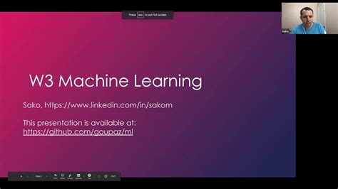 Intro To Machine Learning YouTube