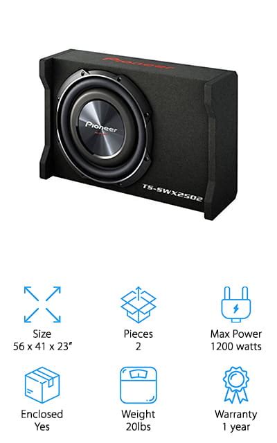 10 Best Powered Subwoofers For Cars 2020 Buying Guide Geekwrapped