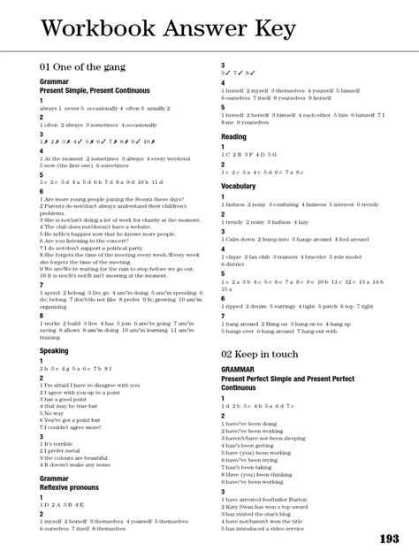 Grammar focus p.10 use of english focus p.11. new_matura_success_intermediate_workbook_answer_key.pdf ...