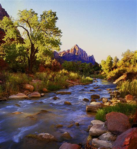 Early Morning Sunrise Zion Np Photograph By Rich Franco Fine Art