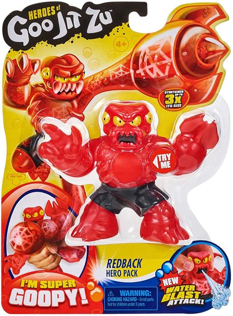 Heroes Of Goo Jit Zu Redback The Spider Series 2 Figure Bright Star Toys