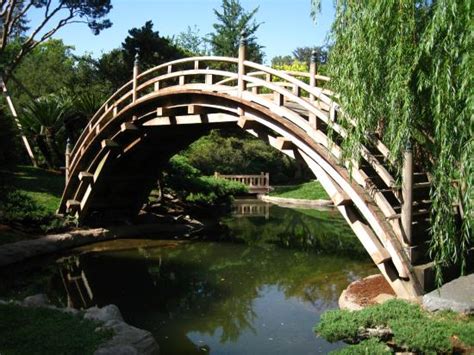 Moon Bridge In The Japanese Garden Picture Of The Huntington