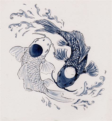 9 small yin yang tattoos; Yin Yang Koi Fish Tattoo | Tatto | Pinterest | Koi fish ...