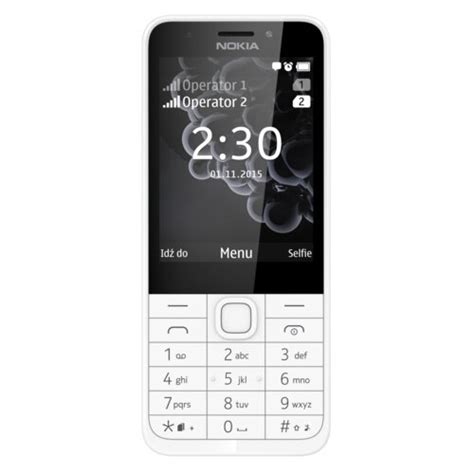 Nokia 230 Dual Sim Srebrny Telefon Niskie Ceny I Opinie W Media Expert