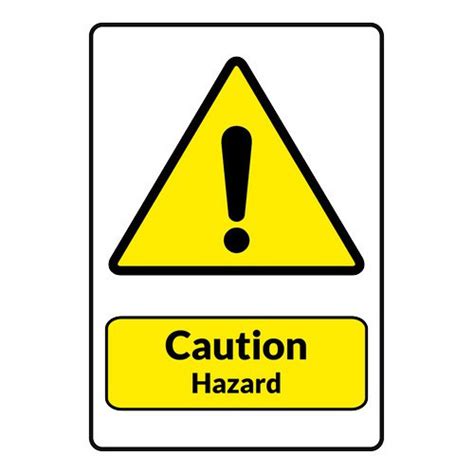 Three systems of hazard markings and classification are currently in use. Acrylic Yellow Hazard Sign, Thickness: 5-30 Mm, Packaging ...